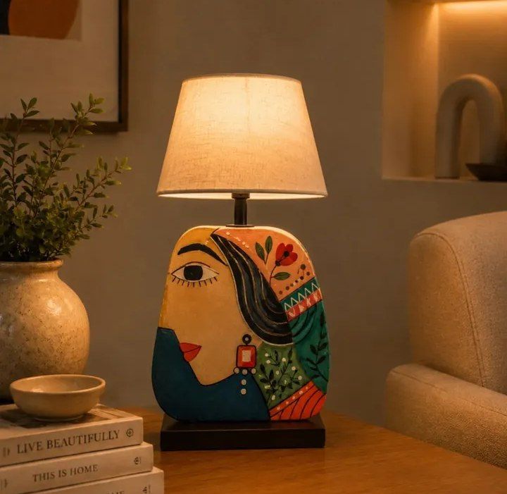 آباژور سورئال نقاشی فانتزی سه بعدی رو میزی